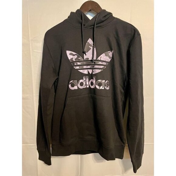 Adidas Other - Men’s Adidas Camo MEDIUM Hoodie Sweatshirt  IK3536 Black Infill NEW WITH TAGS